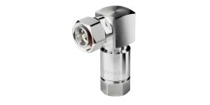 Connector 4.3-10 male right angle OMNI FIT premium CELLFLEX 1/2" superflexible cable